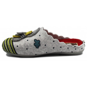 Kapcie Damskie Na Prezent Manitu 320102-91 Jesień-Zima