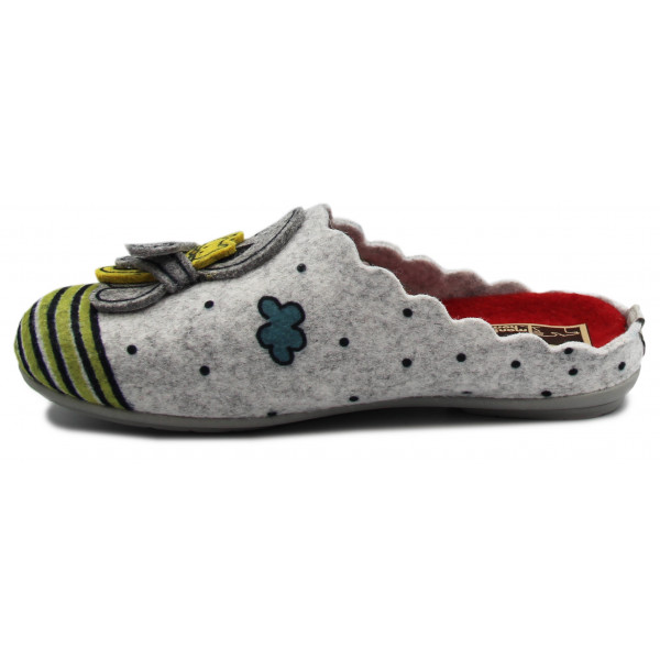 Kapcie Damskie Na Prezent Manitu 320102-91 Jesień-Zima