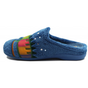 Obuwie Domowe Manitu-Home Kameleon Ciepłe Jesień-Zima 320105-51