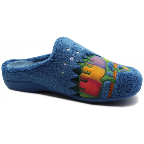 Obuwie Domowe Manitu-Home Kameleon Ciepłe Jesień-Zima 320105-51