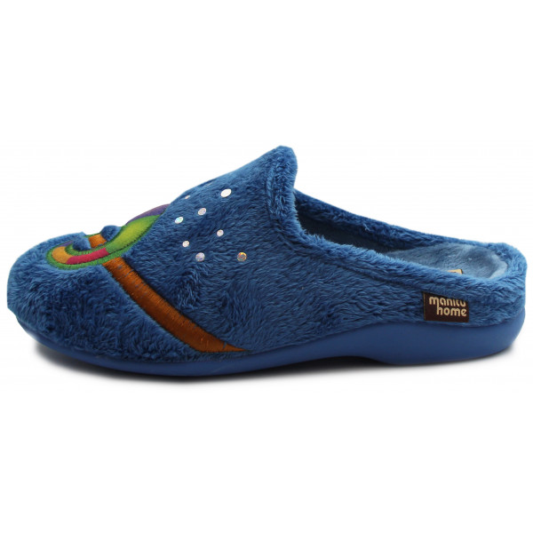 Obuwie Domowe Manitu-Home Kameleon Ciepłe Jesień-Zima 320105-51