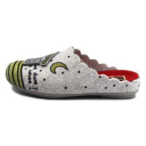 Kapcie Damskie Na Prezent Manitu 320102-91 Jesień-Zima