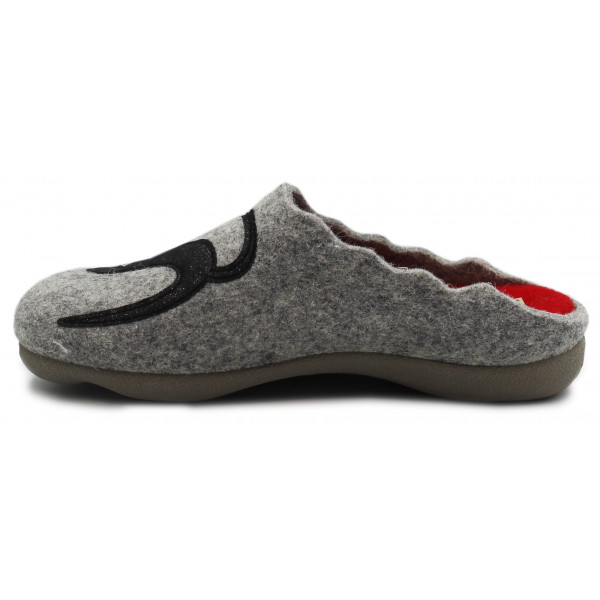 Kapcie Damskie Filcowe Love Forever Kot Manitu-Home 320091-91 Jesień-Zima
