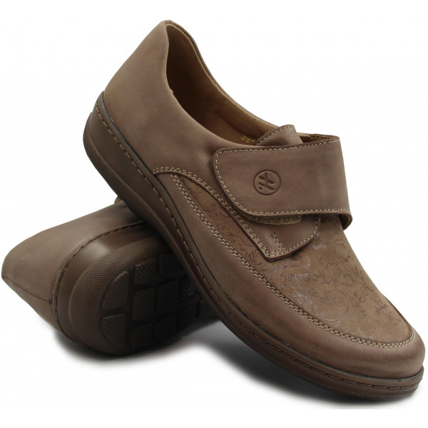 Półbuty Damskie Na Jesień Eleganckie Beżowe Helios 395