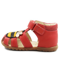 Półsandały Dziewczęce Pszczółka Ameko a6 Bee- Coral