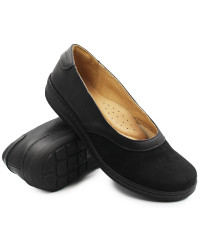 Eleganckie Buty Damskie Baleriny Helios 426 Czarne