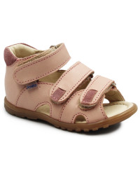 Sandały Dla Dziewczynki Różowe Ameko A9-Simple Nude Pink
