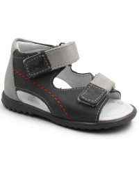 Sandały Emel 2435-5 Chłopięce Sandały na Rzepy