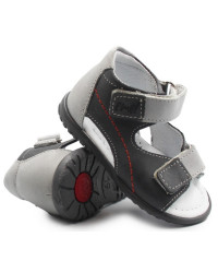 Sandały Emel 2435-5 Chłopięce Sandały na Rzepy