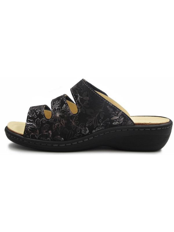 Klapki Damskie Na Szerokie Stopy Dr Brinkmann 700438-01