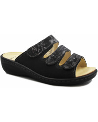 Klapki Damskie Na Szerokie Stopy Dr Brinkmann 700438-01