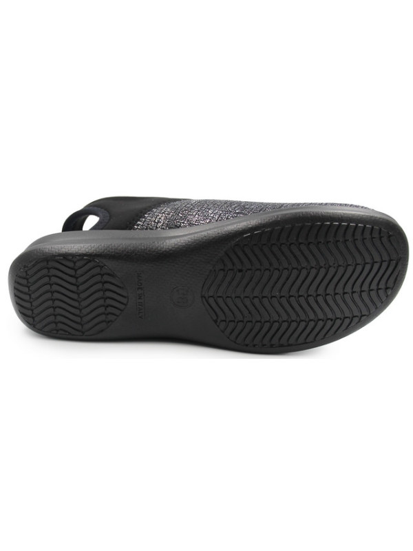 Sandały dla kobiet z miękkiej elastycznej tkaniny SANITAL-FLEX 8232.36