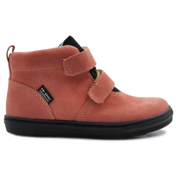 Buty Dla Dziewczynki Na Jesień Ocieplane Mido 22-19 32-19 42-19 Salmon