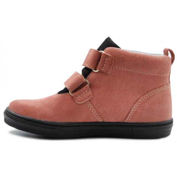 Buty Dla Dziewczynki Na Jesień Ocieplane Mido 22-19 32-19 42-19 Salmon