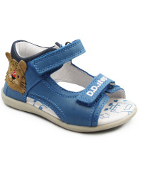 Sandały Dla Chłopca Niebieskie DD STEP G075-41624Y