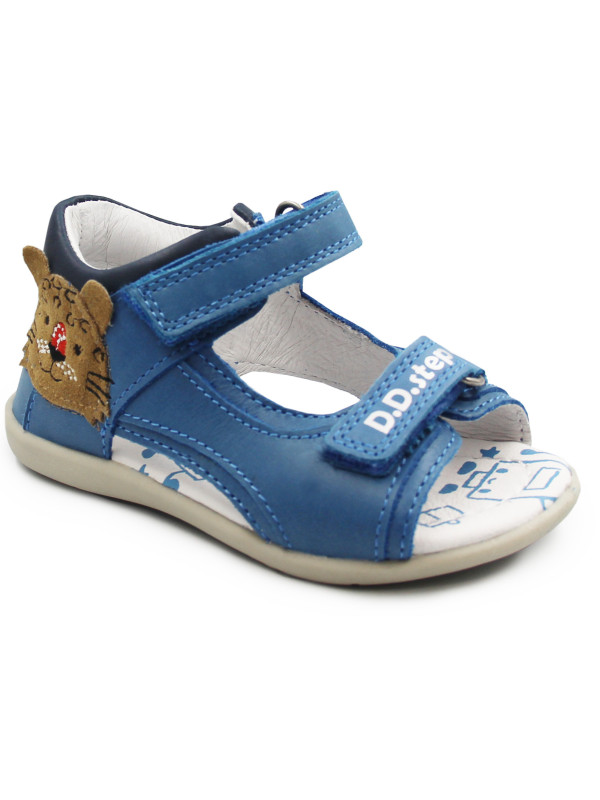 Sandały Dla Chłopca Niebieskie DD STEP G075-41624Y
