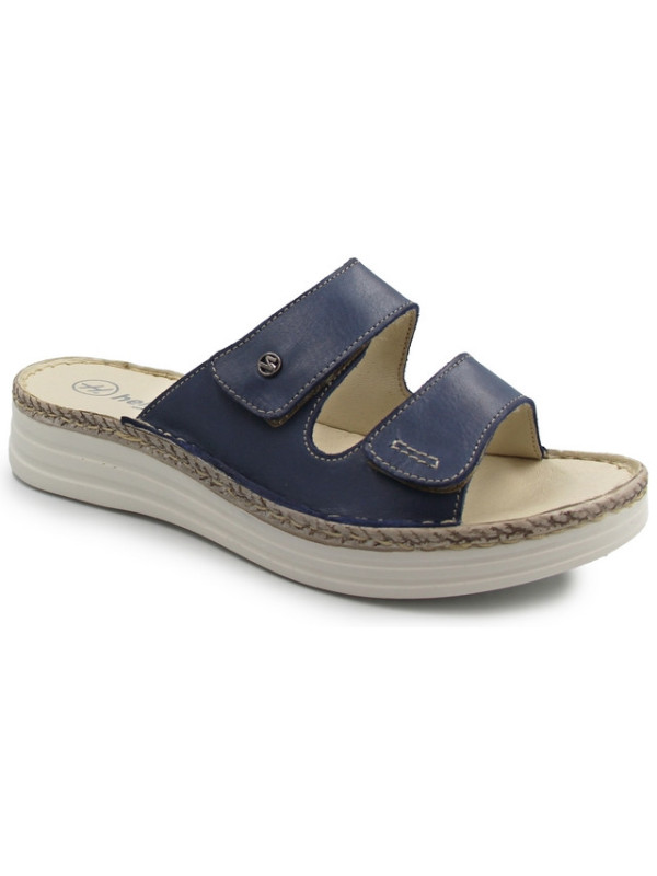 Klapki Dla Kobiet Na Lato Do Pracy Helios 122 Granat