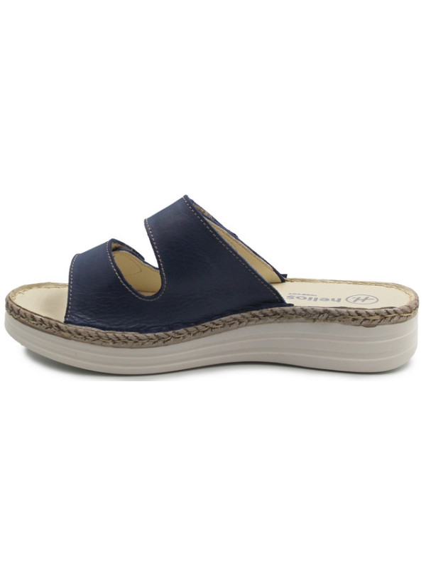 Klapki Dla Kobiet Na Lato Do Pracy Helios 122 Granat