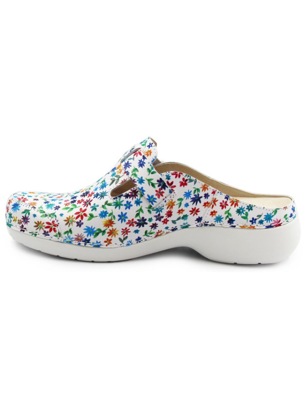 Klapki Damskie Do Pracy Nursing Care Noruega Flowers pe94f4