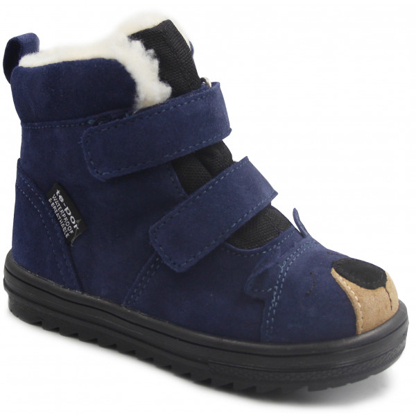 Buty dla chłopca na zimę Membrana Mido 22-18 32-18 42-18 Granat