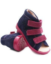 Sandały ortopedyczne z obcasem thomasa dla dziewczynki do przedszkola Dawid