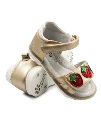 Sandały Dla Dziewczynki Wojtyłko Truskawki 1s23729l