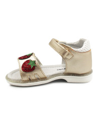 Sandały Dla Dziewczynki Wojtyłko Truskawki 1s23729l