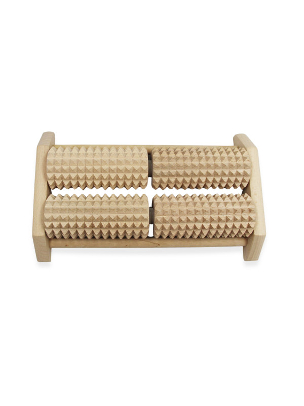 Masażer Do Rehabilitacji Stóp 2 Rzędowy Drewniany ms-02 c Tylmax