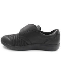 Damskie Buty Skórzane Na Jesień Czarne Waldlaufer 815M32