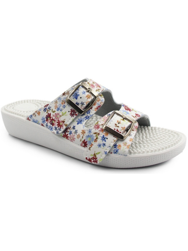 Damskie Klapki z Kolcami Masującymi Stopy Fakirki Damskie 03/C2F fiorato SILVA