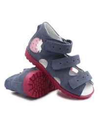 Sandały Korekcyjne Dla Dziewczynki Truskawka Kornecki OR 17