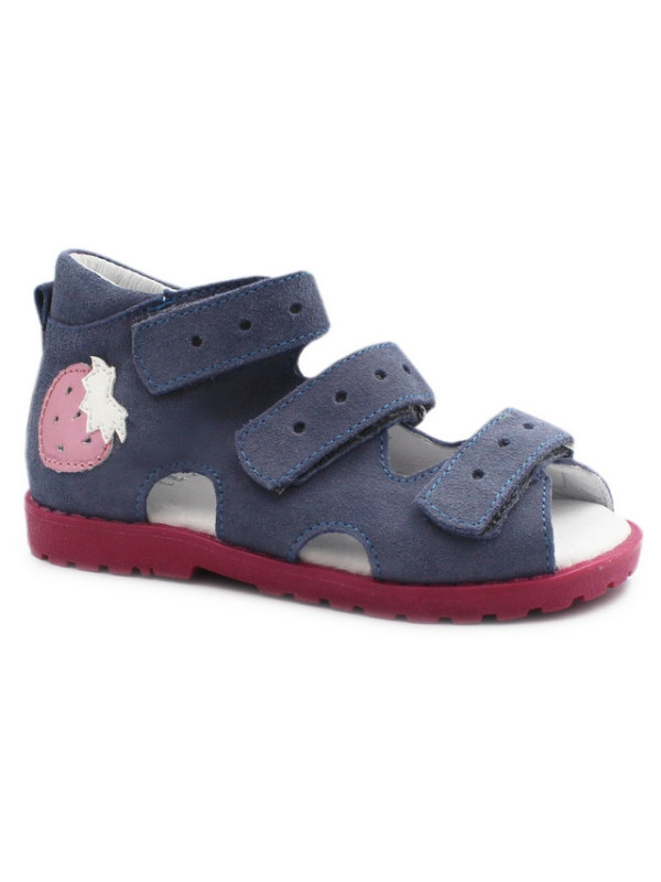 Sandały Korekcyjne Dla Dziewczynki Truskawka Kornecki OR 17