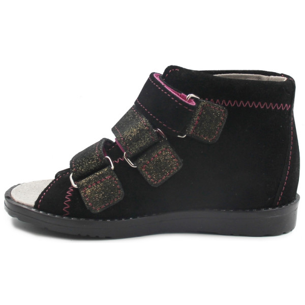 Sandały kapcie profilaktyczne z obcasem thomasa do przedszkola Dawid 1042-248