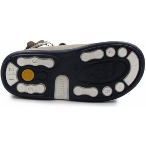 Sandały korekcyjne dla chłopca na szerokie stopy na lato MEMO PEDRO