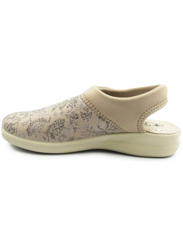 Półbuty z odkrytą piętą na wiosnę lato dla kobiet SANITAL-FLEX 8232.36