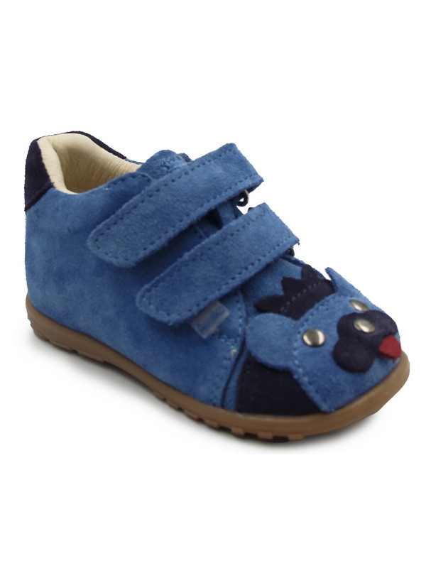 Buty Dla Chłopczyka Na Jesień Ameko a19-lion Niebieskie