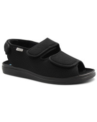 Wygodne miękkie sandały dla seniora na szerokie stopy Befado DR ORTO 676M007