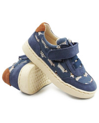 Buty Na Jesień Dla Chłopca Półbuty Mido 20-61 Doggy Blue