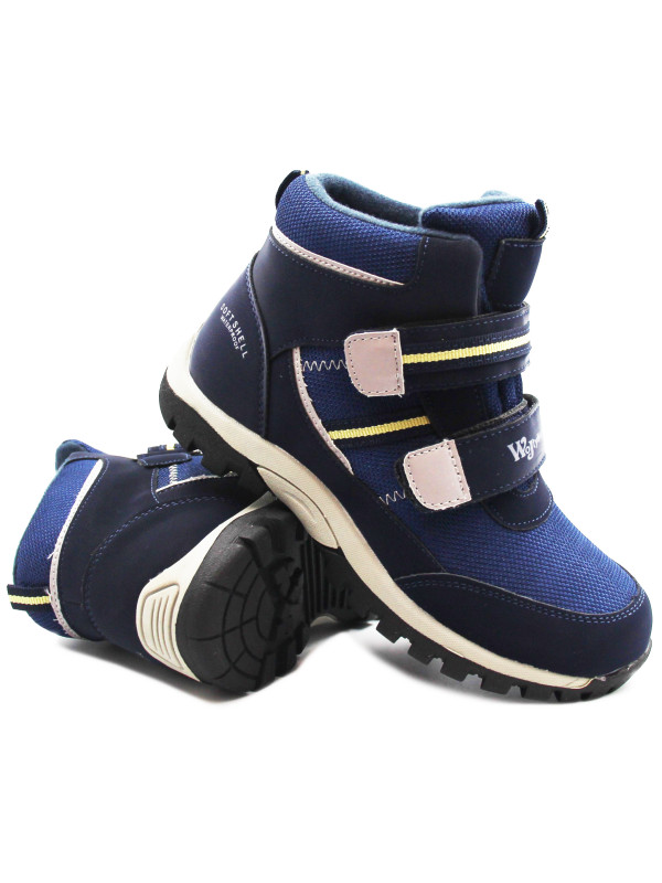 Buty Dziecięce Na Jesień Ocieplane Wojtyłko 5z24094 Granat