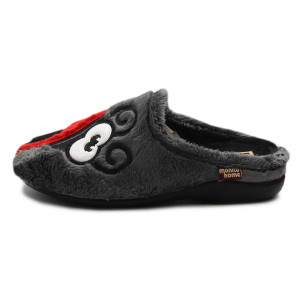 Kapcie Damskie Na Zimę Pluszowe Biedronka Manitu-Home 320103-04