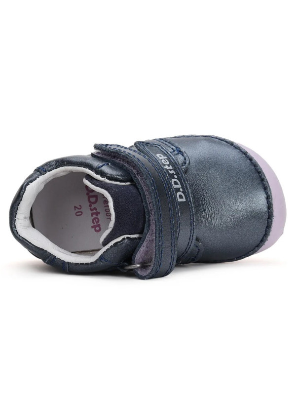 Buty Na Wiosnę Dla Dziewczynki Kwiatuszki BAREFOOT DD STEP S070-42771AQ