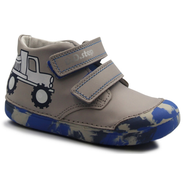 Chłopięce Buty Na Jesień Zmieniające Kolor D.D.Step s066-317 Light Grey