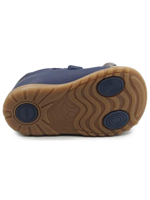 Buty Dla Chłopca Na Jesień Lekko Ocieplane Ameko a19-Canis-Winter-Navy