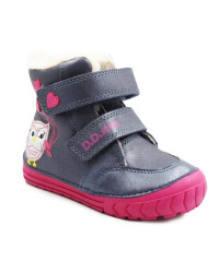 Buty zimowe dziewczęce śniegowce ocieplane DD STEP W029-362AY