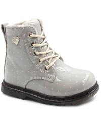 Kozaczki Dla Dziewczynek Na Jesień i Zimę Wojtyłko 1z21006s Popiel