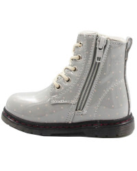 Kozaczki Dla Dziewczynek Na Jesień i Zimę Wojtyłko 1z21006s Popiel