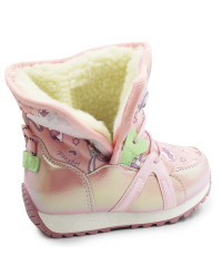 Buty Zimowe Dla Dziewczynki Śniegowce Wojtyłko 2zś25074R Róż