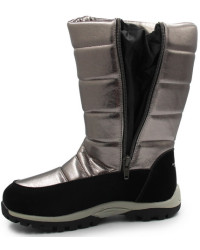 Śniegowce Wysokie Dziewczęce Ocieplane Kozaki Wojtyłko 5z24100 Złoty