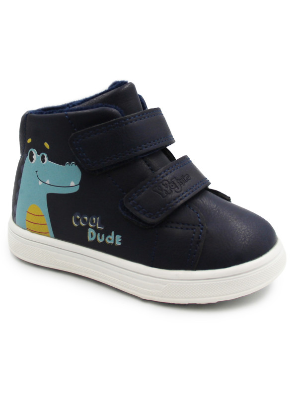 Buty Dla Chłopca Na Jesień Ocieplane Dinozaur Wojtyłko 1T25053G granat