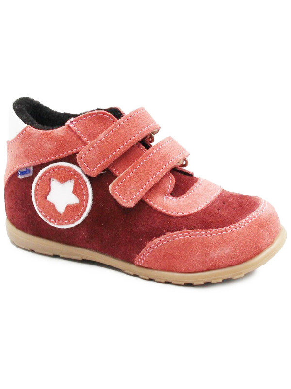 Sportowe buty dla dziewczynki Ocieplane Jesień Ameko Winter-Ruby